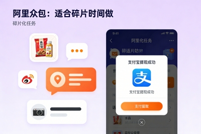 阿里众包：适合碎片时间做