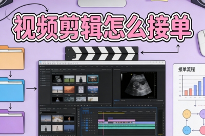 视频剪辑怎么接单