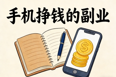 宅家赚钱首选!5个宝藏手机挣钱的副业分享,掌握技巧收益翻倍