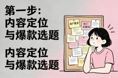 第一步：内容定位与爆款选题
