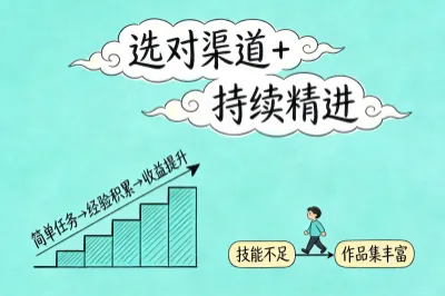 选对渠道+持续精进