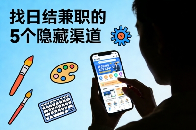 找日结兼职的5个隐藏渠道