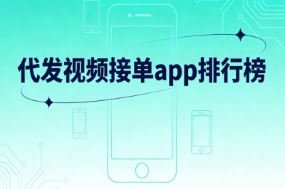 代发视频接单app排行榜