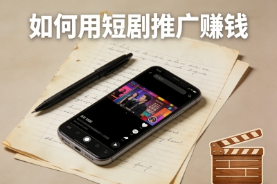 如何用短剧推广赚钱?揭秘3个高收益玩法,精准引流实现高效变现