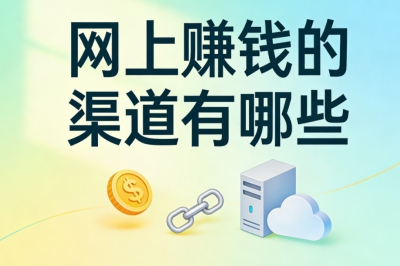靠谱网上赚钱的渠道有哪些?零门槛副业盘点,轻松日赚200+超省心