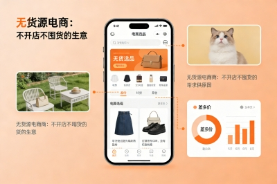 无货源电商：不开店不囤货的生意