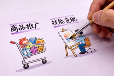商品推广,技能变现