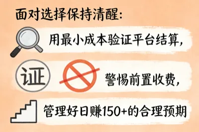 面对选择保持清醒