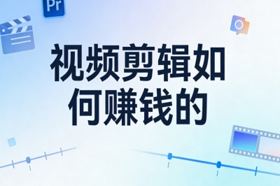 零门槛起步!视频剪辑如何赚钱的?3大接单渠道+技巧轻松月入5000+