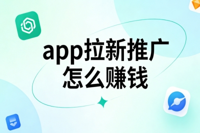app拉新推广怎么赚钱不踩坑?对接5大正规平台,月入3000+无压力