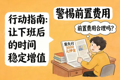 永远警惕前置费用