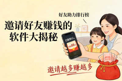 邀请好友赚钱的软件大揭秘