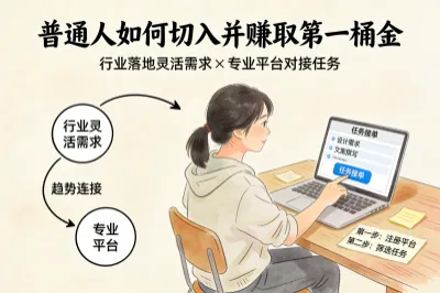 二、普通人如何切入并赚取第一桶金？