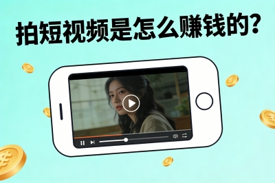 拍短视频是怎么赚钱的?