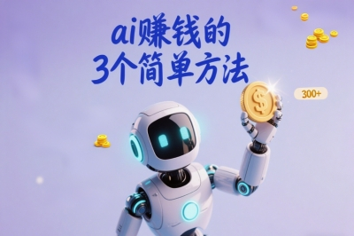 ai赚钱的3个简单方法