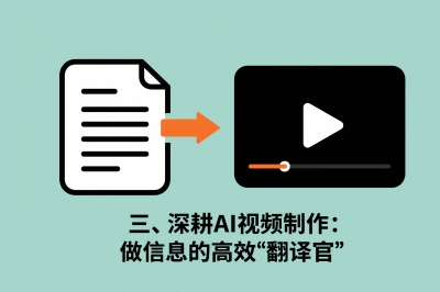 深耕AI视频制作:做信息的高效“翻译官”