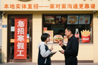 本地实体直招——面对面沟通更靠谱