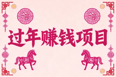 过年赚钱项目