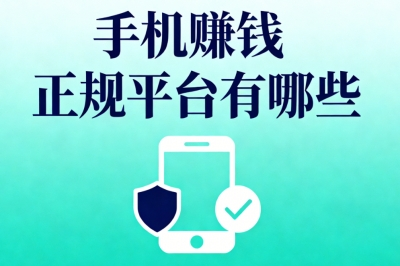 手机赚钱正规平台有哪些