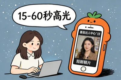 番茄达人中心短剧推广