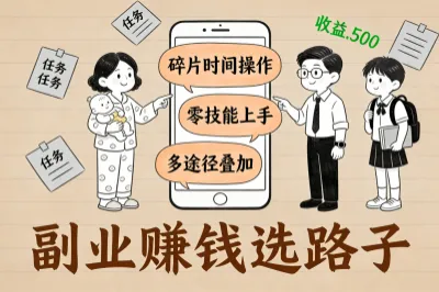 副业赚钱选路子