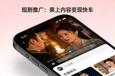 短剧推广：乘上内容变现快车