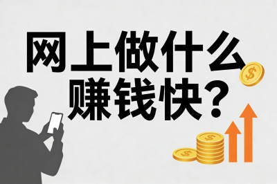 单日收益500+!网上做什么赚钱快?5个能快速变现的方法分享