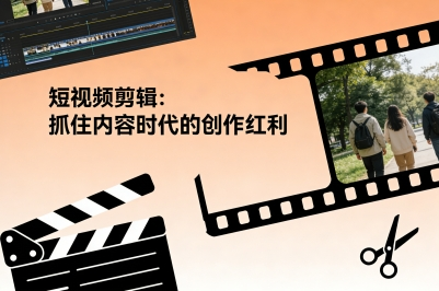 短视频剪辑：抓住内容时代的创作红利