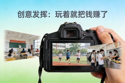 创意发挥：玩着就把钱赚了