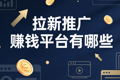 拉新推广赚钱平台有哪些?热门拉新平台排行,轻松操作日赚350+