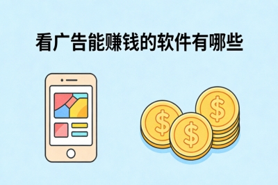 看广告能赚钱的软件有哪些?4个长期稳定平台,宅家随手赚零花钱
