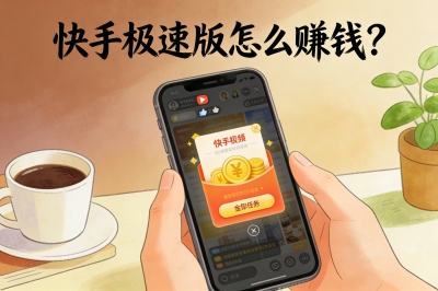 快手极速版怎么赚钱？这3个高收益任务，月入3000+稳了！