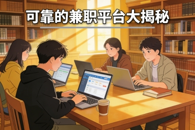 可靠的兼职平台大揭秘!日赚200+的3个正规渠道,学生党轻松上手