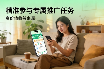 精准参与专属推广任务