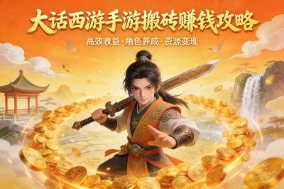 大话西游手游怎么搬砖赚钱?3大高效路径,实现稳定月收益技巧