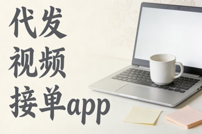 新手想做代发视频接单?3款靠谱代发视频接单app,低门槛日结轻松赚