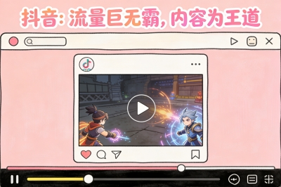 抖音：流量巨无霸，内容为王道