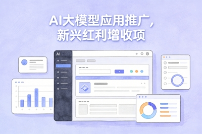 AI大模型应用推广，新兴红利增收项