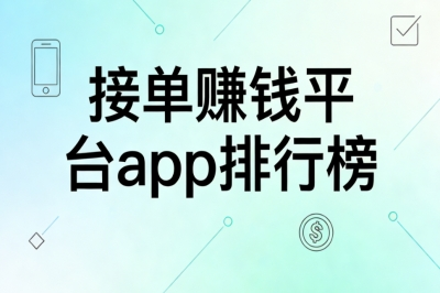 热门接单赚钱平台app排行榜:在家可做,稳定副业月入2500+