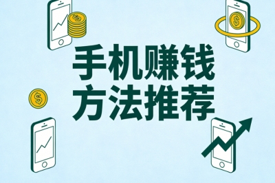 手机赚钱方法推荐:手机即可操作项目,每日入账180+多劳多得