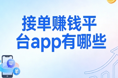 接单赚钱平台app有哪些