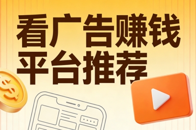 看广告赚钱平台推荐