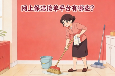 碎片时间月入3000+?网上保洁接单平台有哪些?用这5个让你轻松实现