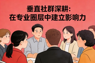垂直社群深耕:在专业圈层中建立影响力