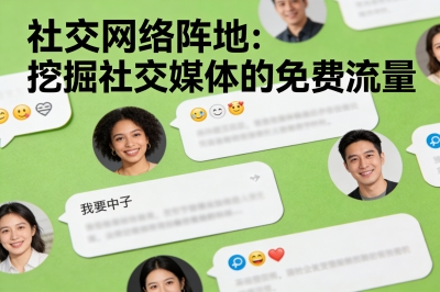 社交网络阵地:挖掘社交媒体的免费流量