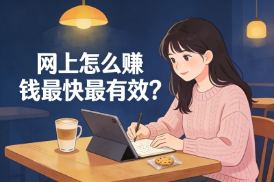 网上怎么赚钱最快最有效?0成本日赚500+的暴利项目,适合普通人