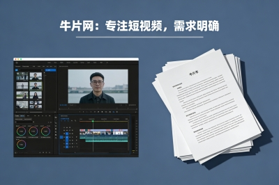 牛片网:专注短视频,需求明确
