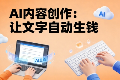 AI内容创作:让文字自动生钱