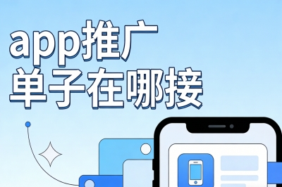 app推广单子在哪接