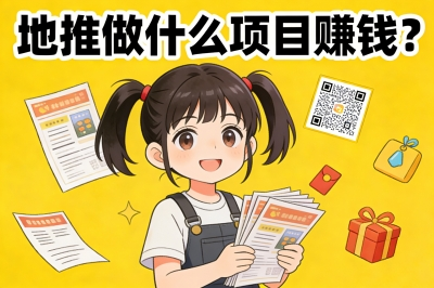 地推做什么项目赚钱？这5个新风口项目，只要肯干日入500+